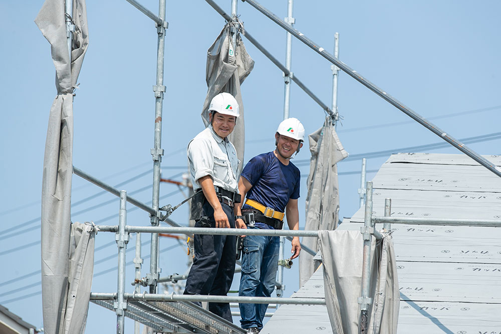 高技術の職人集団×現場の施工管理力