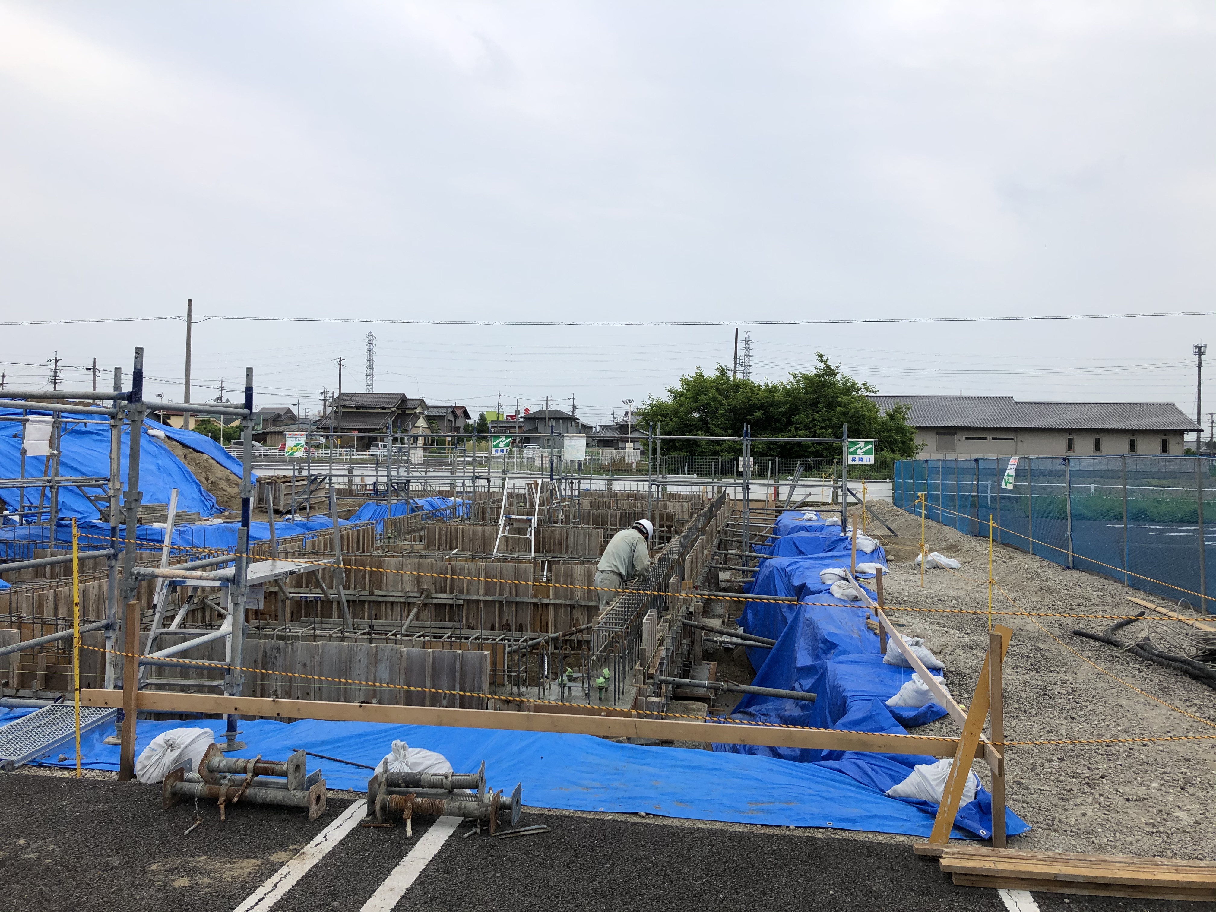 厚見の現場