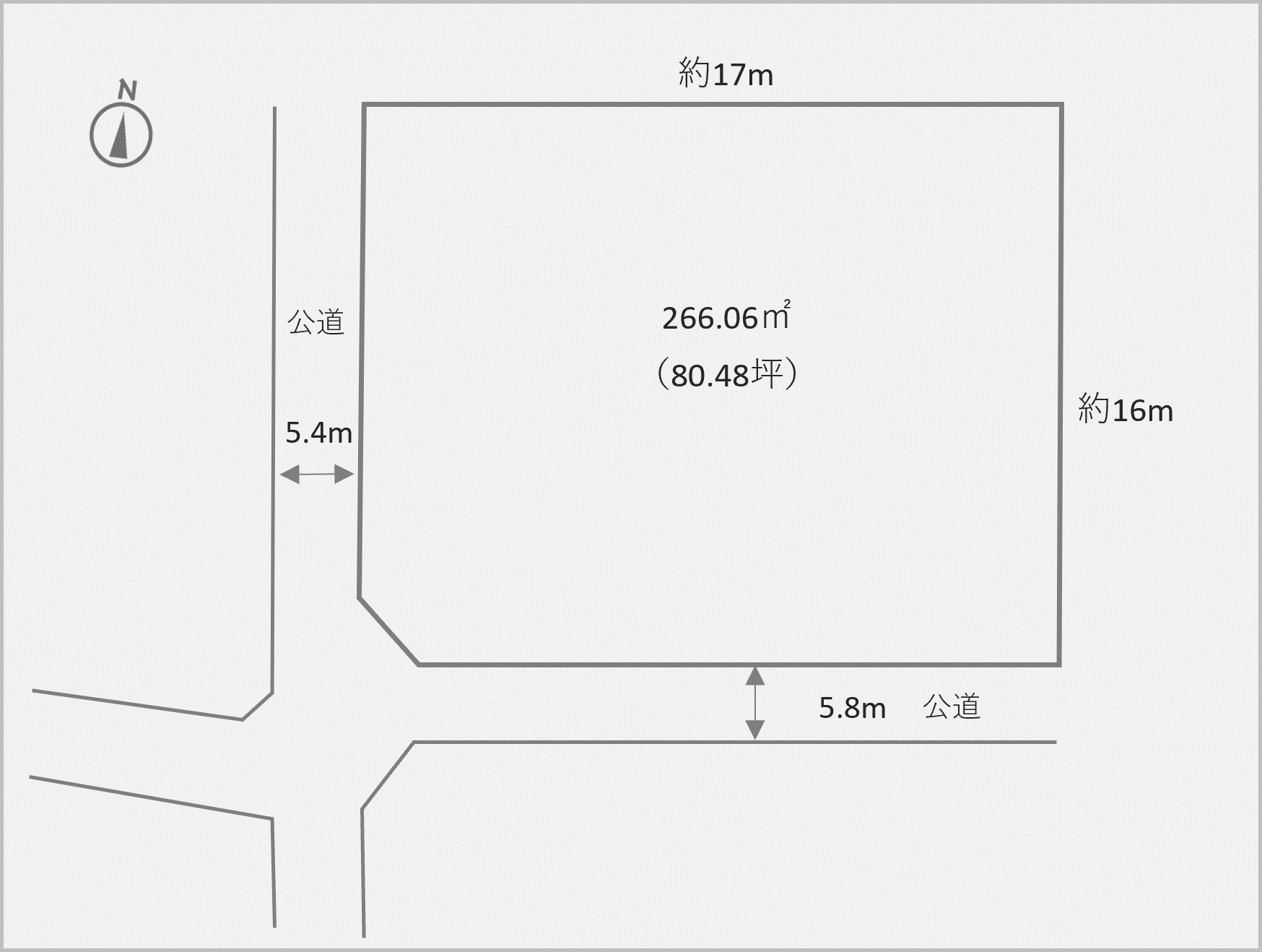 大垣市世安町4丁目 1区画  【建築条件なし】
